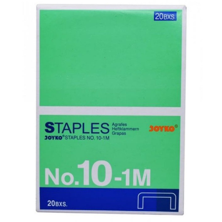 

Terlaku. Isi Staples Joyko No 10 - 1m / (1pak/20kotak)