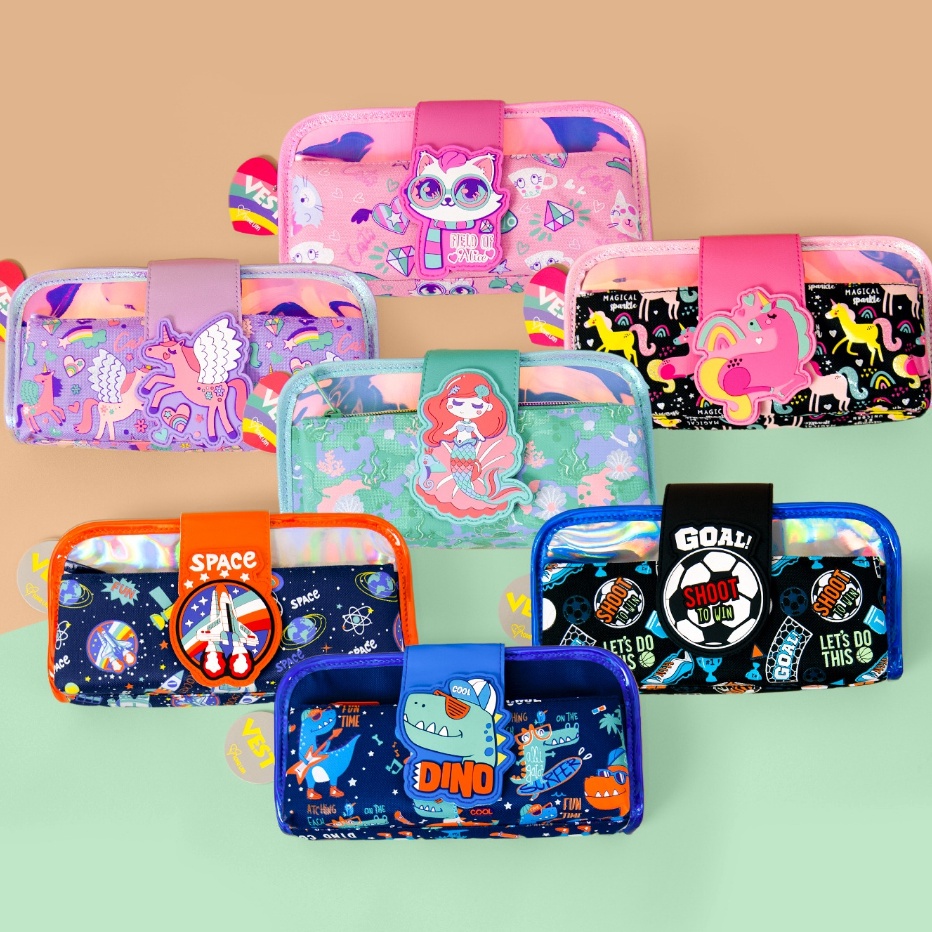 

Best Product VEST Pencil case tempat pencil anak animale smiggle alike U2069