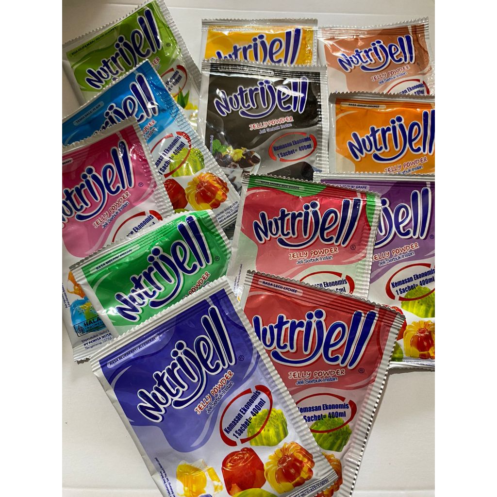 

NUTRIJELL JELLY POWDER VARIAN RASA BUAH