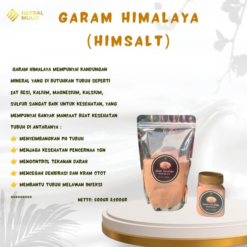 

Garam Himalaya 200 & 500 gr