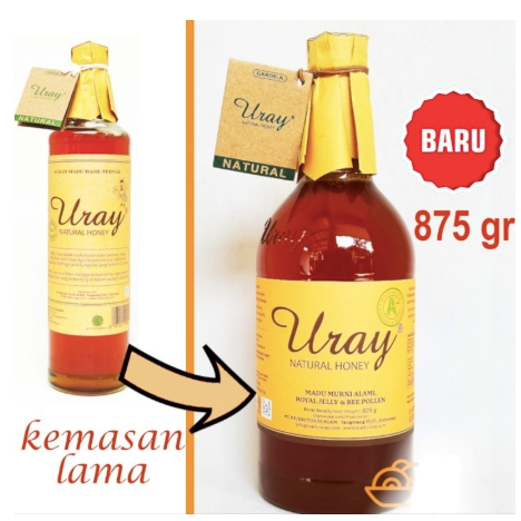 

Madu Uray - Raw Honey 875 gr (640 ml) - Madu Murni Sehat - Madu Hutan - Madu Asli - Jagapati