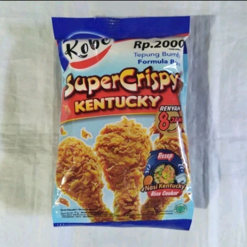 

[BELI BANYAK LEBIH HEMAT] TEPUNG BUMBU KOBE (1 renteng isi 10 pcs)