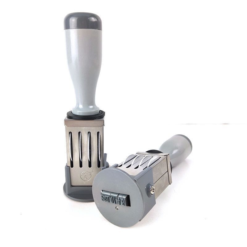 OneKlik - Stempel Tanggal Mini Stempel Expired Number Stamp Seal Stempel Manual Angka Date Rolling
