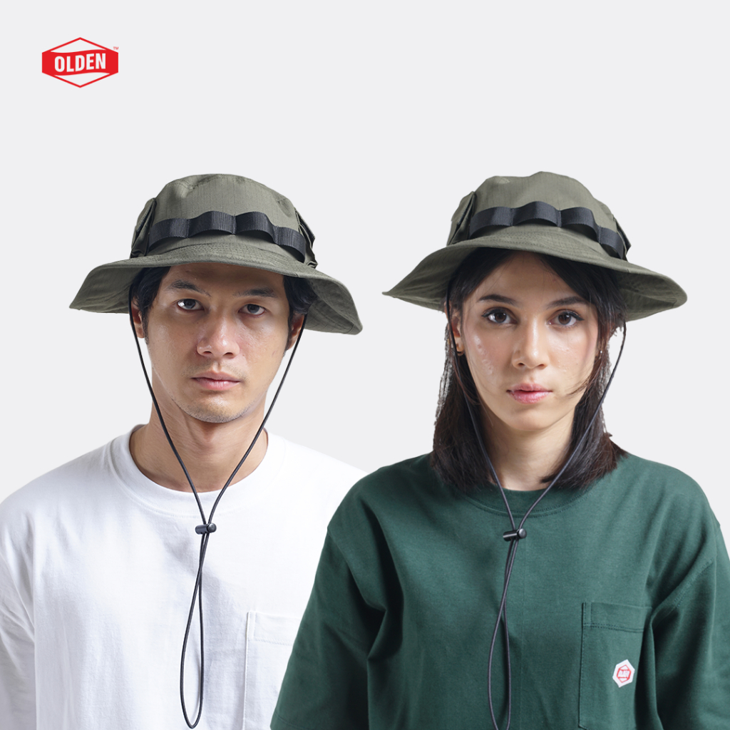 Olden Workwear - Verona Jungle Hat - Hunting Hat | Topi Rimba - Olive