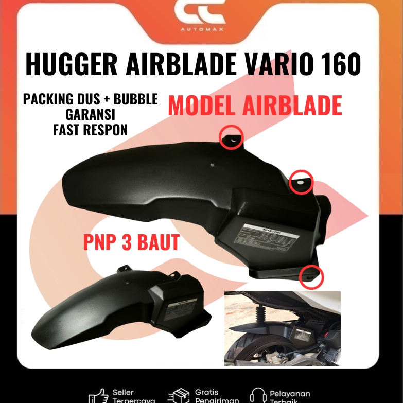 New Hugger Spakbor Kolong AIRBLADE  VARIO 160 Huger AIRBLADE VARIO 160 VIETNAM.