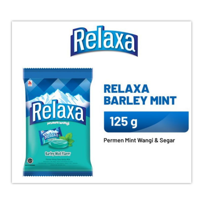 

Relaxa Barley Mint 125 gr Permen