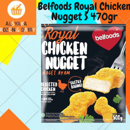 

Belfoods Royal Nugget S 470gr