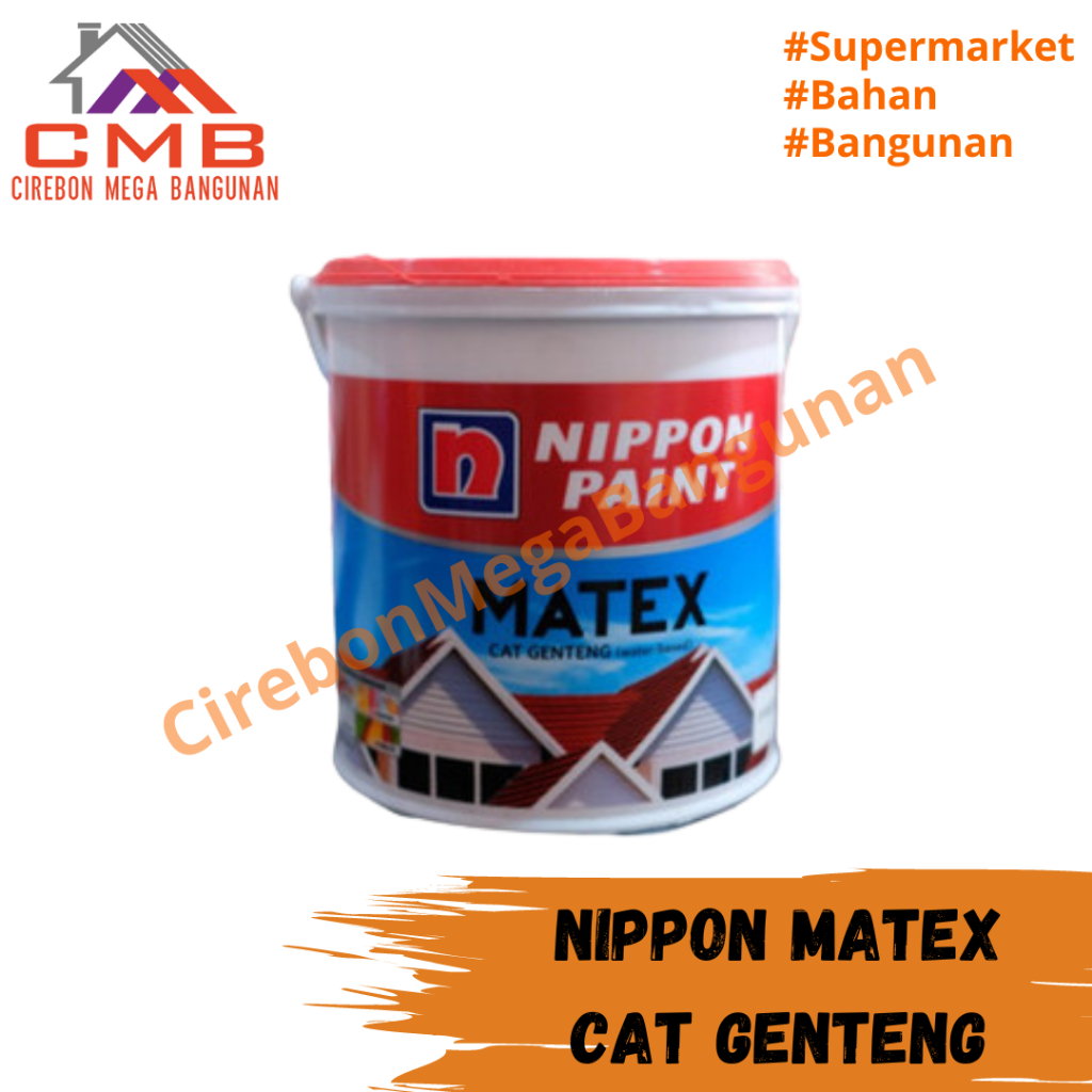 NIPPON PAINT MATEX 2.5Lt / CAT TINTING / CAT GENTENG / CAT MURAH / CAT NIPPON / NIPPON PAINT / NIPPO