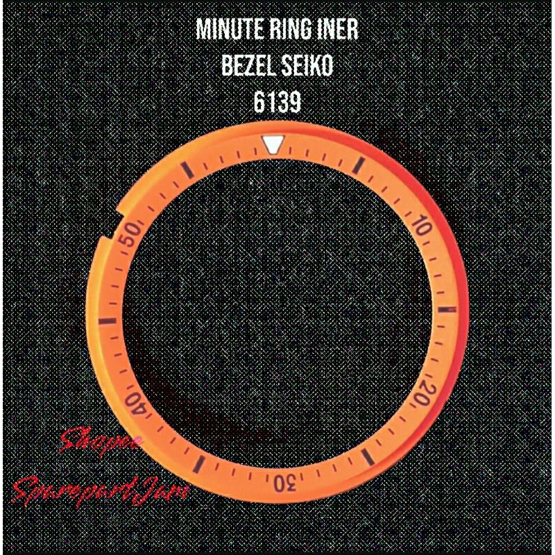 Seiko Chronograph Ring Minute Iner 6139 6002 - Oraen
