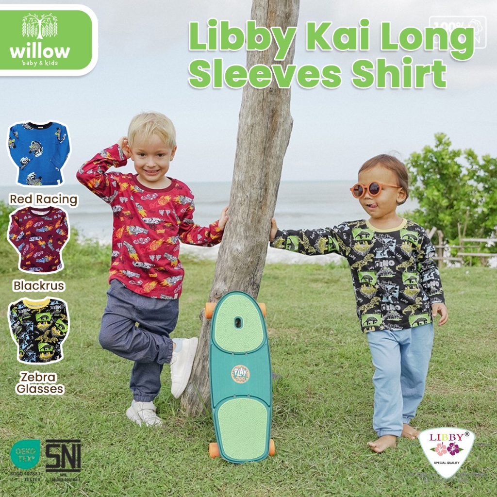 Pakaian Bayi - Libby Kai Long Sleeves Shirt