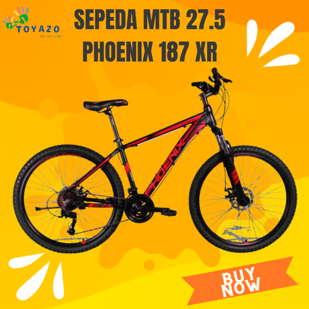 SEPEDA GUNUNG MTB 27.5" PHOENIX 187 XR ALLOY