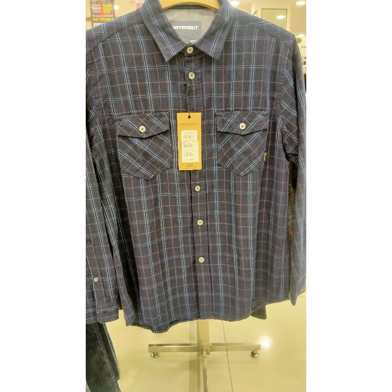 Kemeja panjang Watchout jeans original