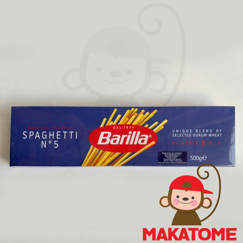 

Barilla Spaghetti No 5 500gr barila classic pasta kering no5 500 g