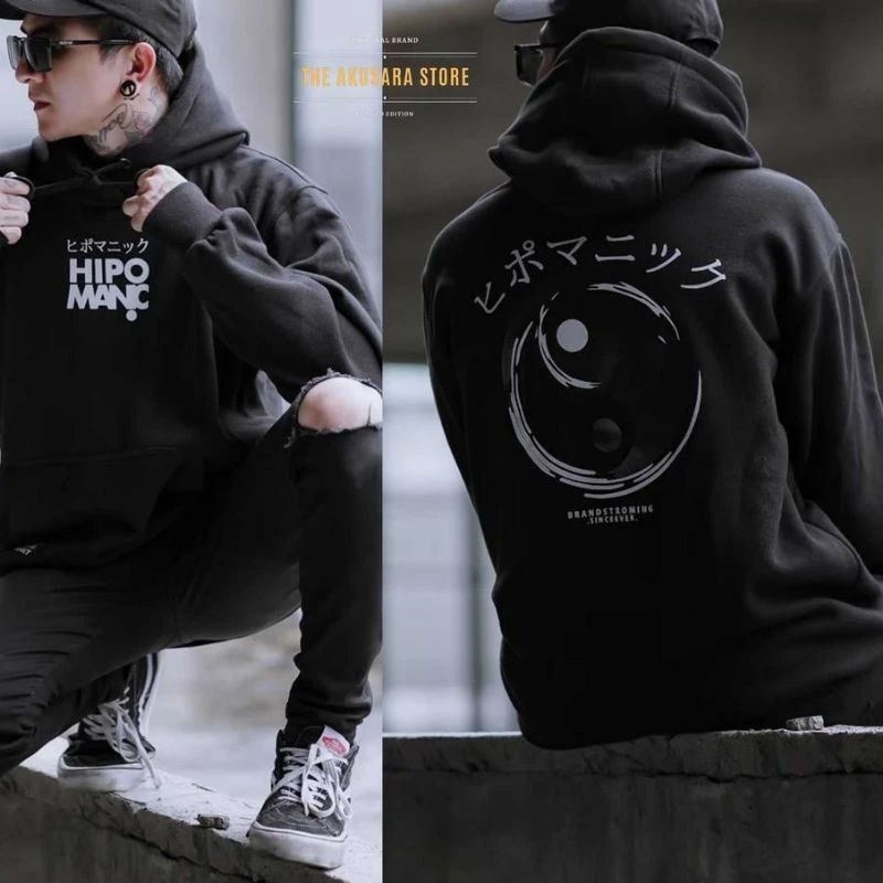 [COD] SWEATER HOODIE HIPOMANC SWEATER HOODIE PRIA WANITA OVERSIZED