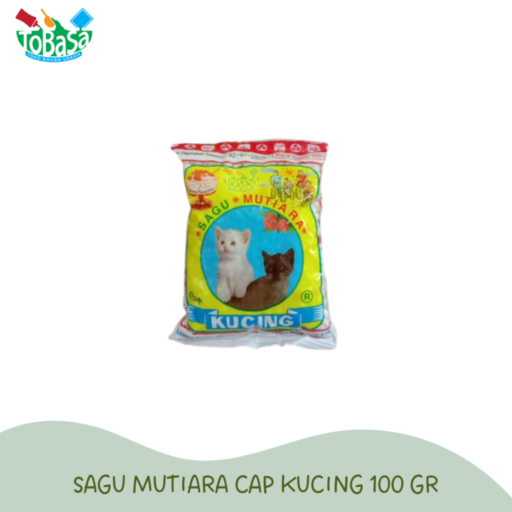 

Sagu Mutiara Kucing 100 gr