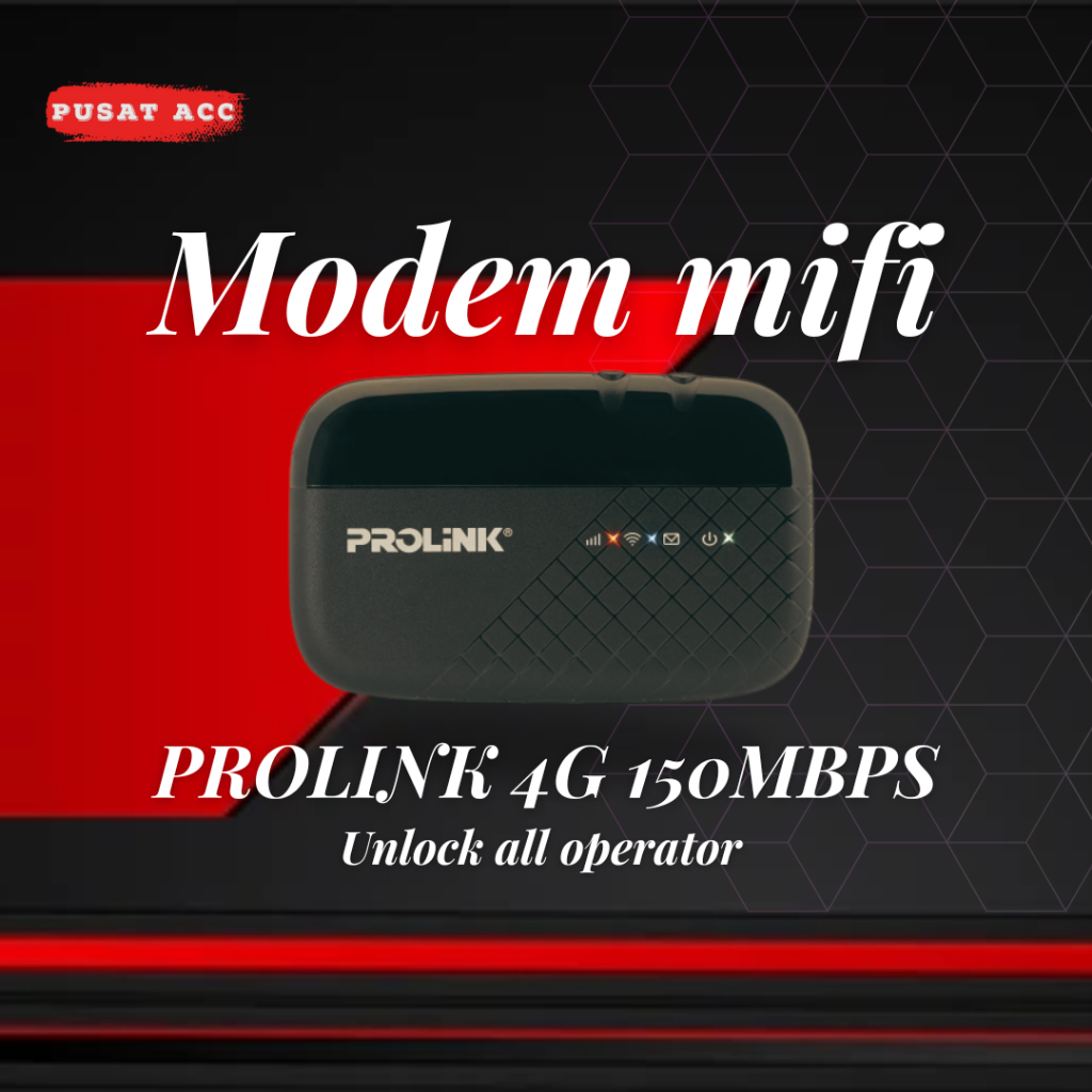 Modem PROLINK 4G PRT7011L Mifi PROLINK 4G 150MBPS