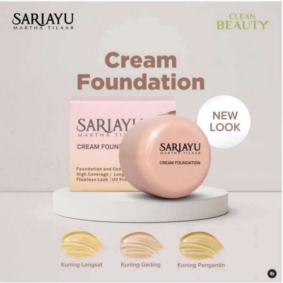 SARIAYU CREAM FOUNDATION
