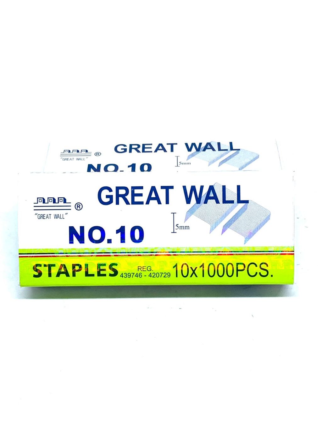 

PER PACK Refill/Isi Staples Greatwall no 10 (kecil) dan no 3 (24/6=besar) ORI