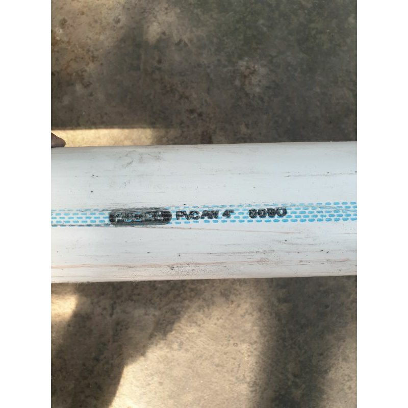 Pipa air potongan ukuran 4 inch AW merk Rucika