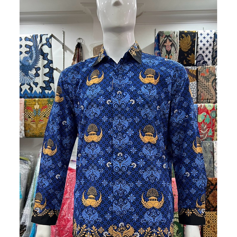 korpri pria bahan katun