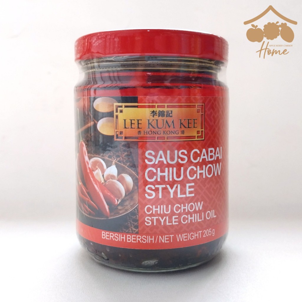 

Lee Kum Kee Chiu Chow Chili Oil 205gr LKK 205 g style minyak cabai HK