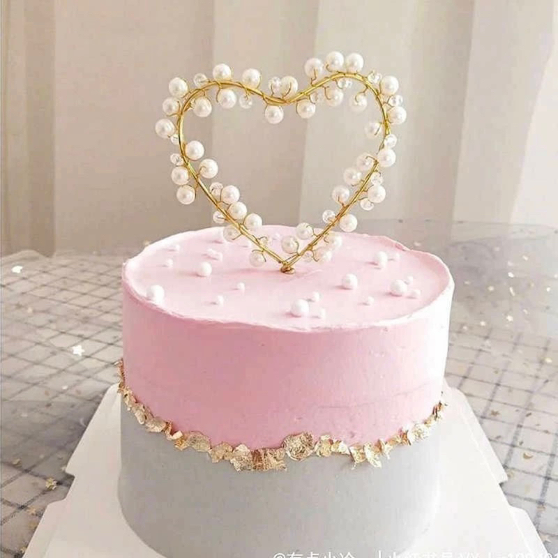 Mahkota Crown Princess Pearl Cake Topper Kue Ulang Tahun