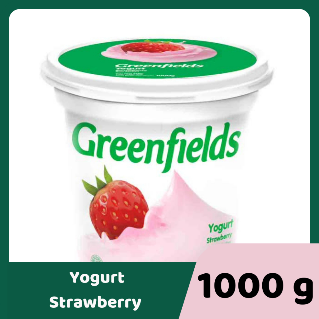 

Yogurt Strawberry Greenfields 1Kg