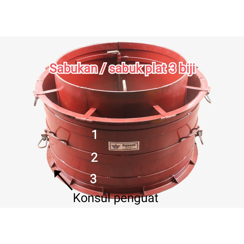 Cetakan Beton Buis diameter 50x50/Alat cetak sumur Merk Rajawali