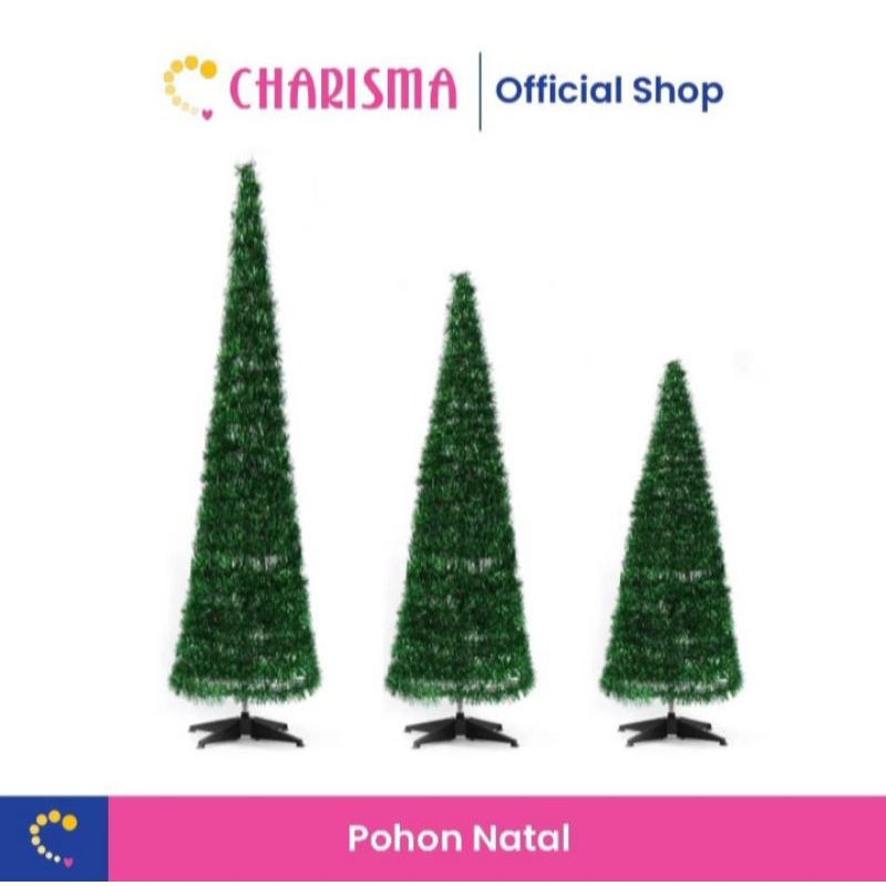 Charisma pohon natal minimalis hijau