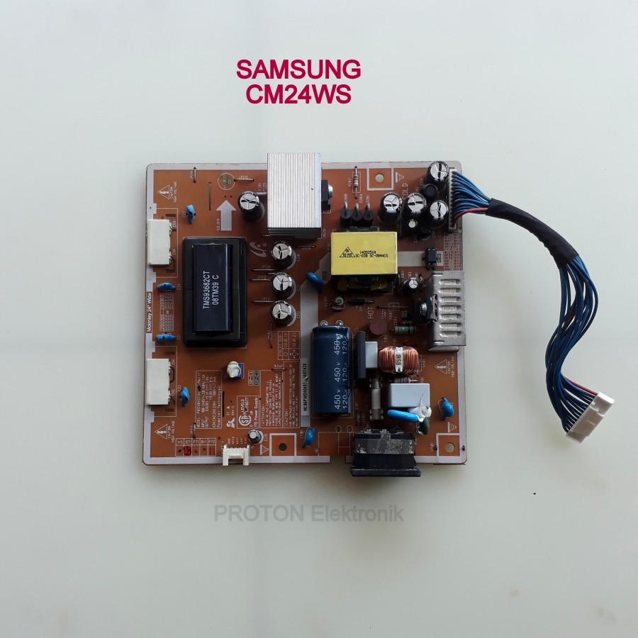 PSU LCD Monitor SAMSUNG CM24WS 2443BW LS24MY 2443BWT 2443BWXLS24MYKAB7/XAA Mesin Power Supply PWI240