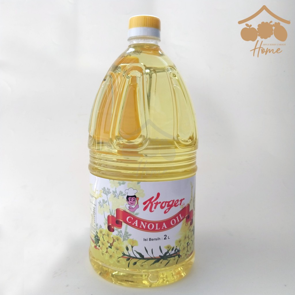 

Kroger Canola Oil 2lt Pure minyak kanola 100% original 2L 2 Liter