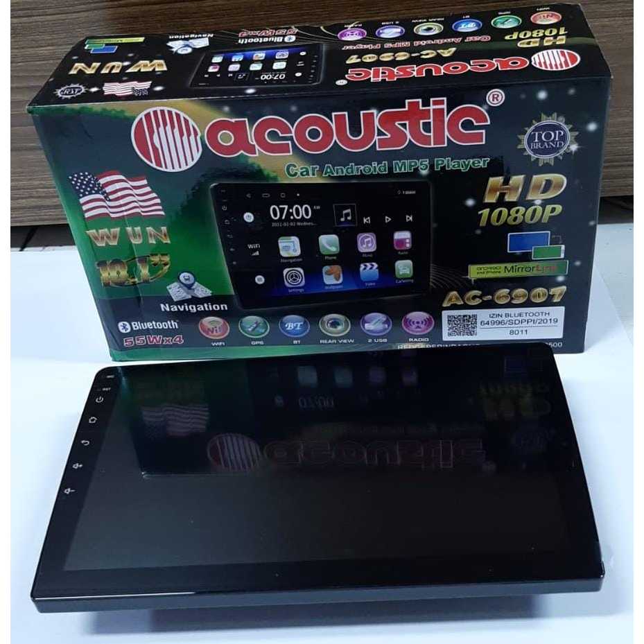 HEAD UNIT ANDROID ACOUSTIC 10"INCH