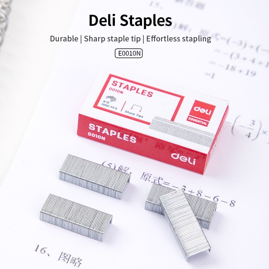 

Isi Stapler Deli E0010N No.10 Refill Hekter Staples DELI