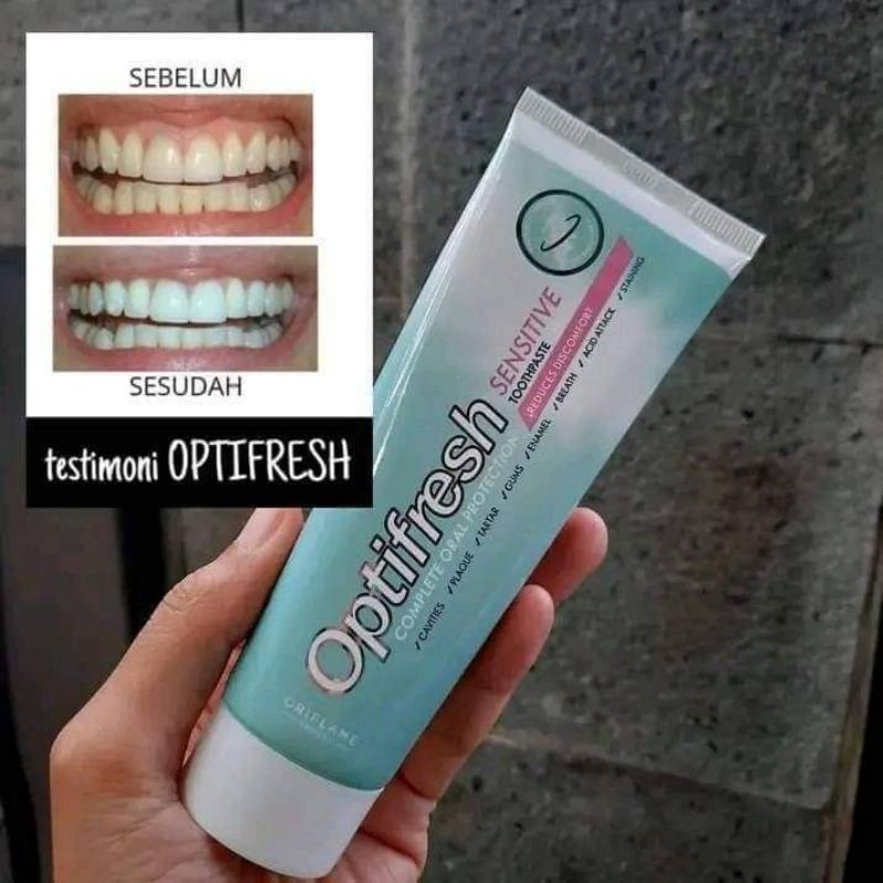 optifresh sensitive toothpaste 38873