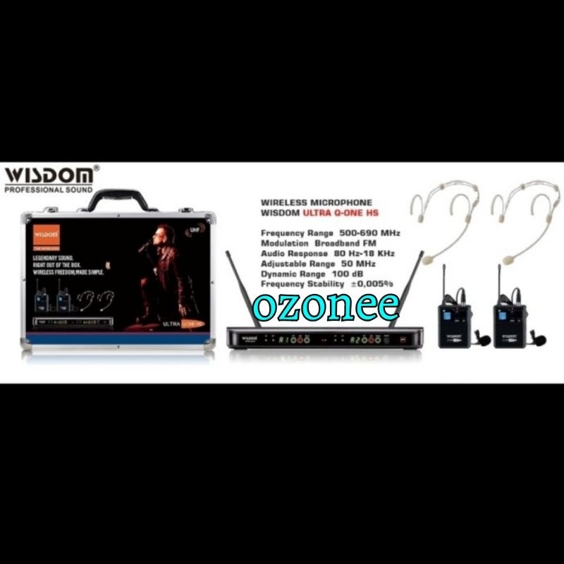 Mic Wireless Wisdom ULTRA Q ONE HS Microphone Wisdom ULTRA Q ONE HS Original