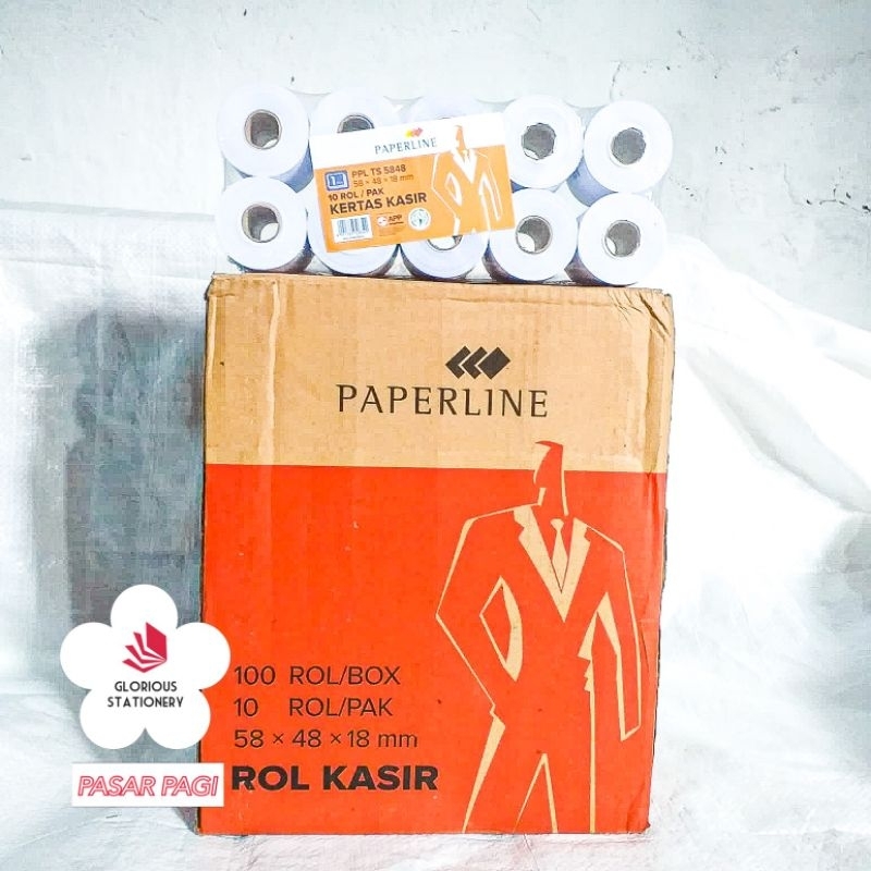 

Tell struck 58 x 48 merk Paperline