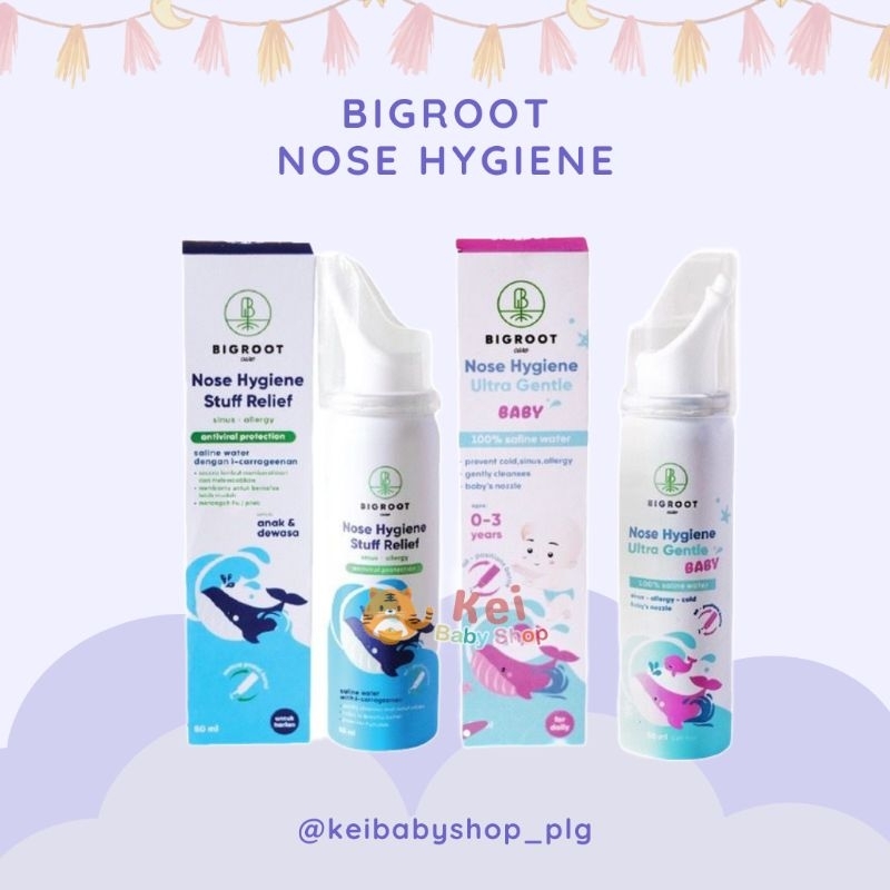Bigroot Nose Hygiene Ultra Gentle - Stuff Relief / Nose Hygiene Baby Kids Adult