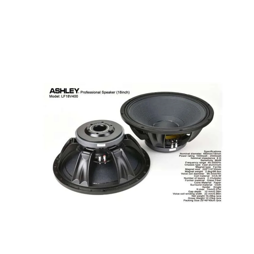SPEAKER ASHLEY 18 INCH V400 ORIGINAL