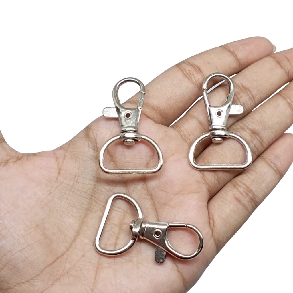 

Ready Stok Kaitan 2cm 2,5cm ( 100pcs ) Tali Id Lanyard Cantolan 2cm 2,5cm Hook Tas Cantelan Besi Pengait Besi ( 100pcs ) buruan