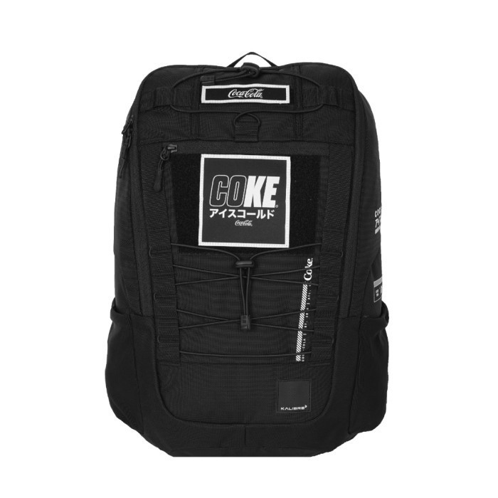 Tas Ransel Kalibre 911556000 / 911556 Coca-Cola Backpack 21L Black Tas punggung