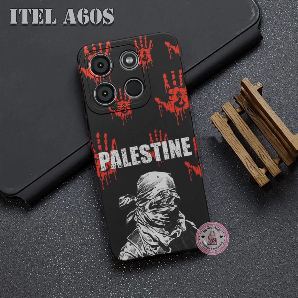 Case Procamera ITEL A60 / ITEL A60S  Silicone TPU Case Sofcase Fashion  CUTE AND KREN  Happy For Typ