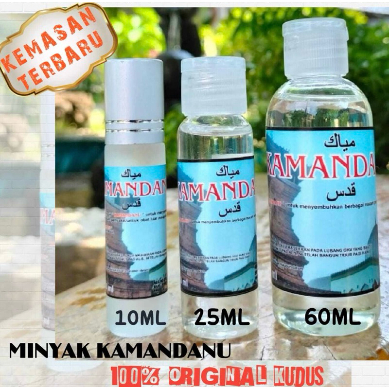 Minyak kamandanu 60ml COD asli kudus