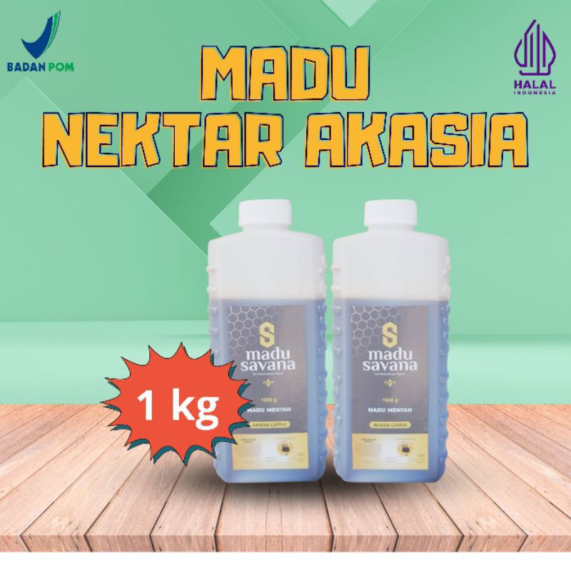 

madu akasia 1 kg murni pure raw honey