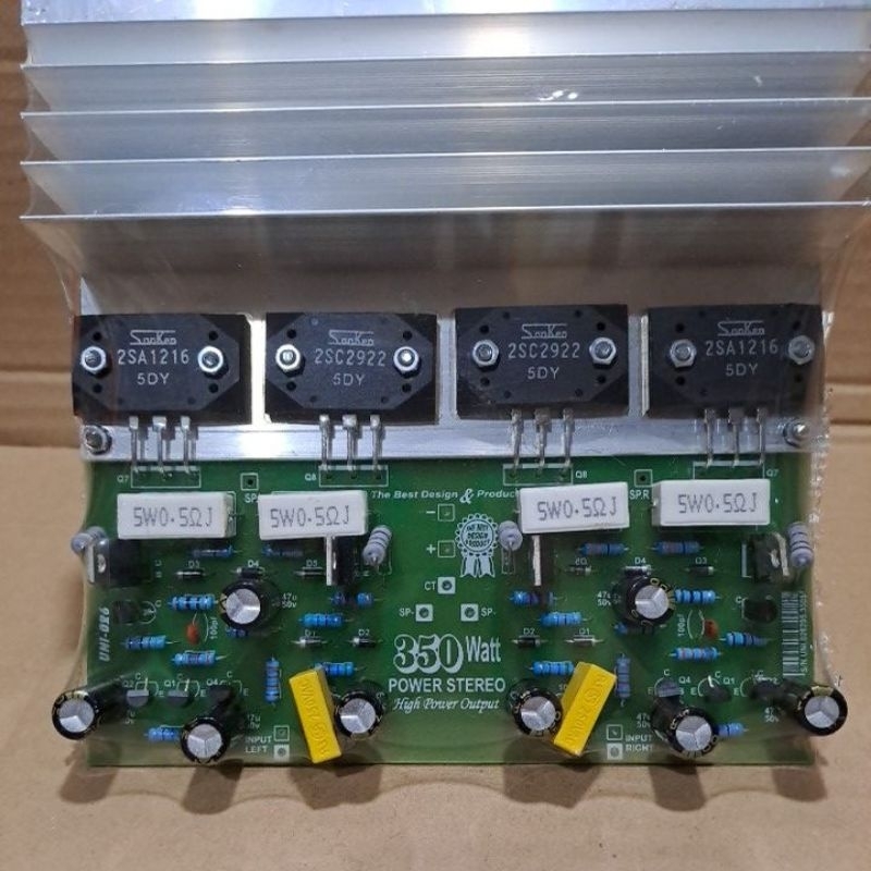 Kit Power Amplifier OCL Stereo 450Watt Sanken.
