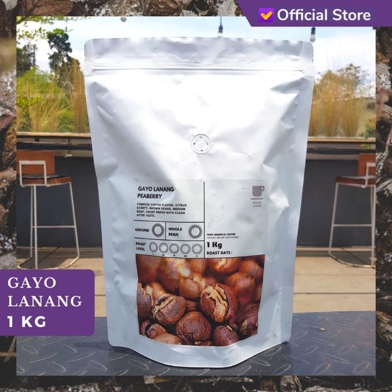 

Kopi Arabika Aceh Gayo Lanang Peaberry | Roast Beans |