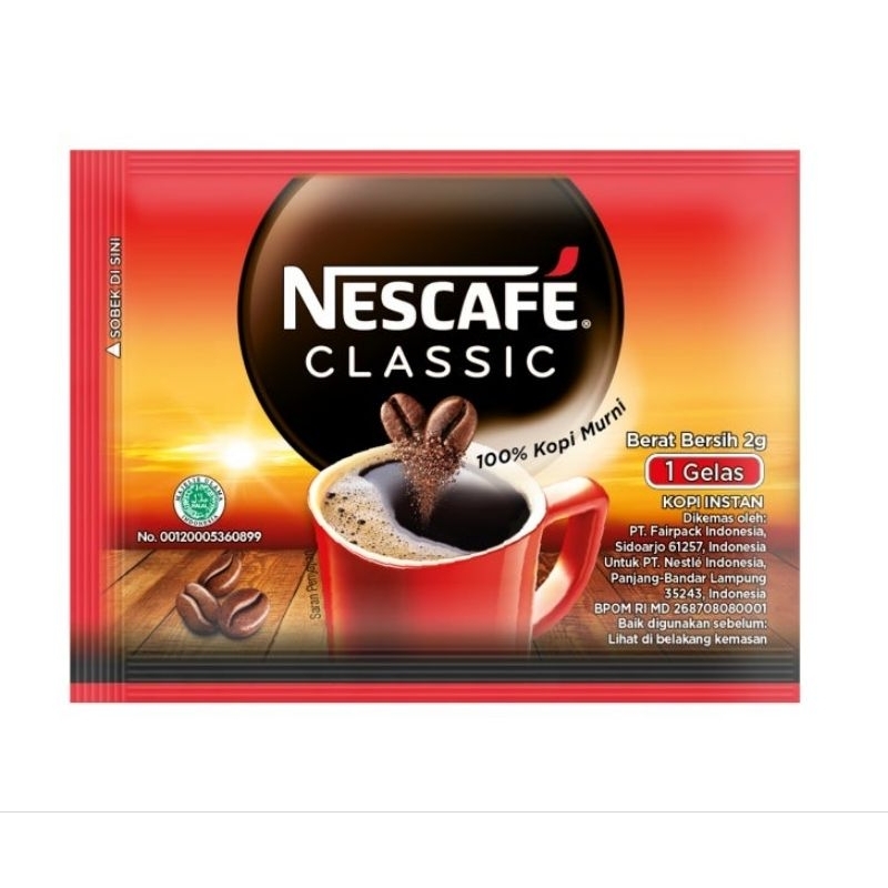 

Nescafe classic 2 gram X 10