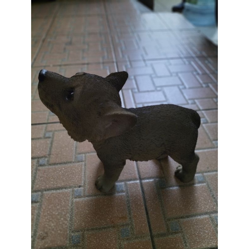 Patung Pajangan Anjing (Jenis Husky)
