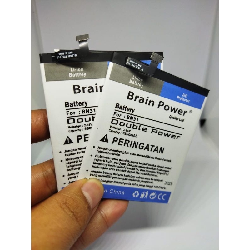 BATRE BATERAI BRAIN POWER XMI NOTE 5A NOTE 5A PRIME MI5X BN31