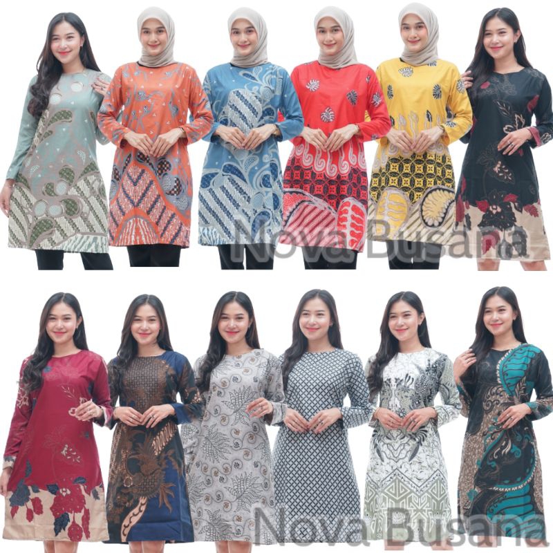 SEPESIAL SALE BAJU BATIK TUNIK ATASAN KERJA WANITA NGAJAR BAJU GURU NGAJAR SERAGAMAN
