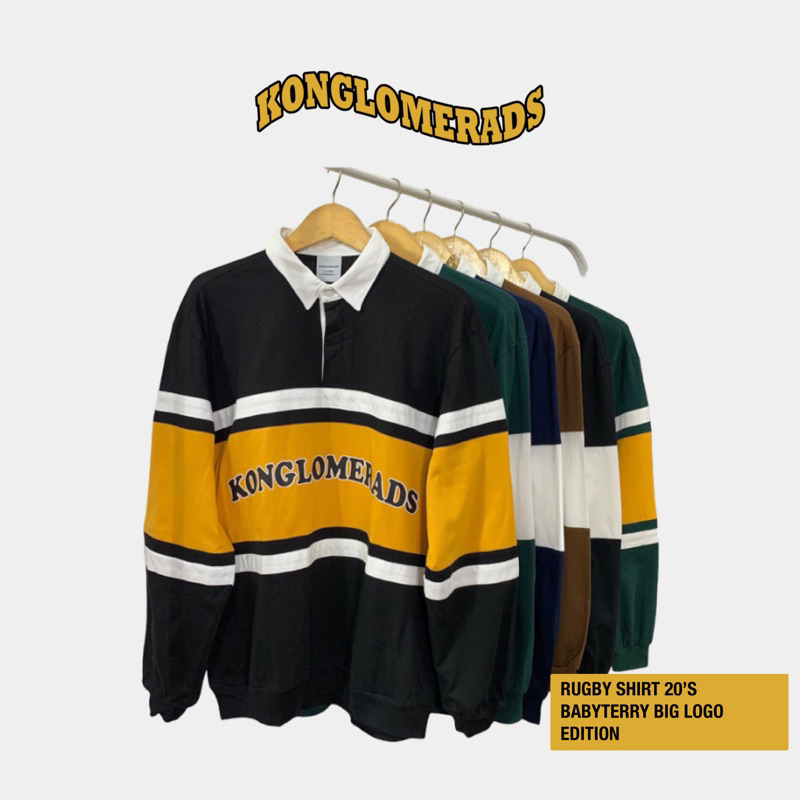 KONGLOMERADS Rugby Big Logo Babby Terry 20s Original KONGLOMERADS part 1